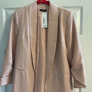 NWT Boohoo Blazer - size M - Dusty Rose